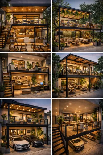Mezannine Cafe Modern di Ciawi